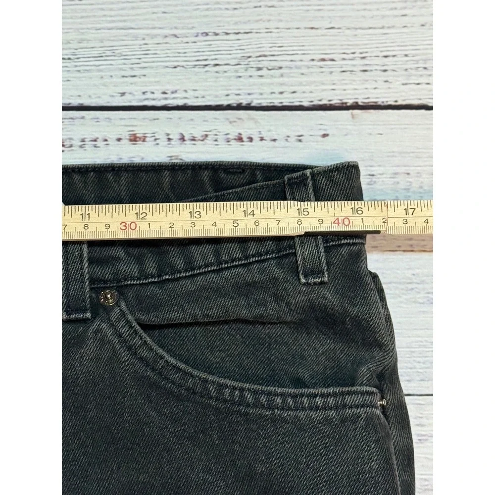 Levi 550 Jeans 34x36 Relaxed Fit Orange Tab Vintage Black Denim USA Made